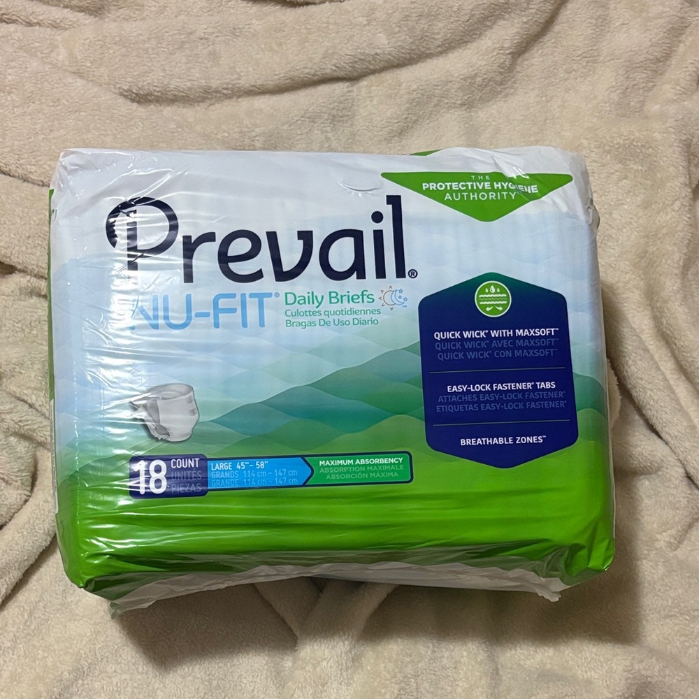 Prevail Incontinence Briefs 18